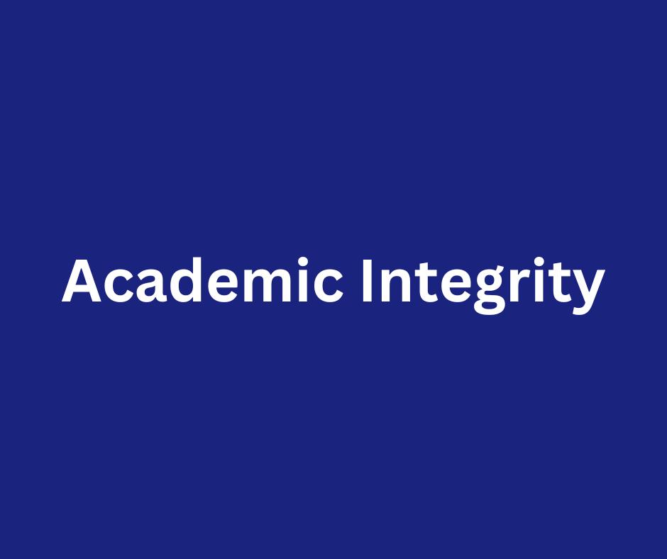 Academic Integrity Policy